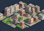create low poly environment city pack top down building isometric game assets
